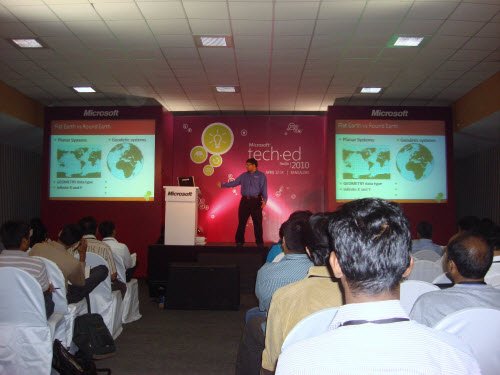Pinal Presenting session at TechEd India 2010